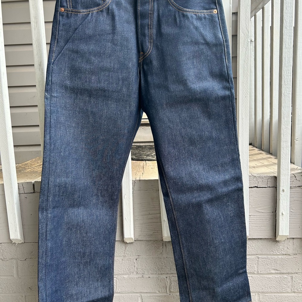 Levi's 501  jeans Raw Denim Unwashed New